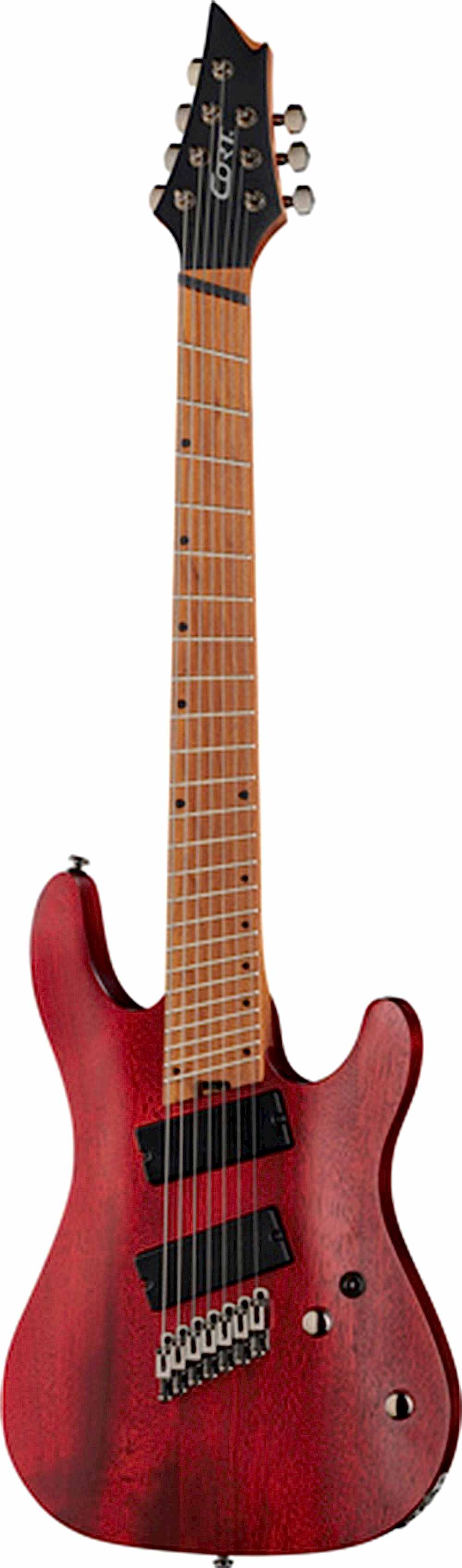 ELEKTRO GİTAR 7 TELLİ OPEN PORE MAHAGONY