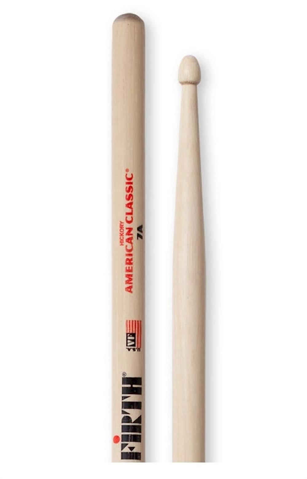 BAGET (ÇİFT) VIC 7A, HICKORY, 0.540''x15 12'', MEDI